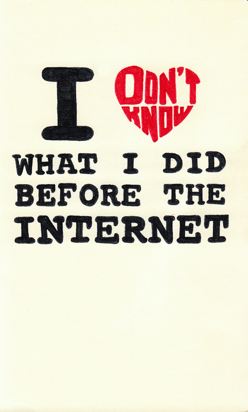 Before the Inernet&hellip;