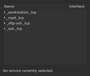 Only the services from my laptop from the VPN namespace